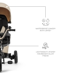 KinderKraft EASYTWIST бежова триколка KREASY00BEG0000