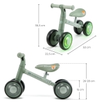 Kinderkraft CUTIE FLASH колело за баланс