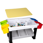 Eddy Toys детска маса с конструктор, 300 части