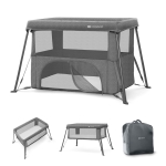 Kinderkraft CAMI бебешка кошара GREY