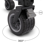 Kinderkraft Rollster сгъваема количка за деца ANTHRACITE