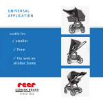 84251 Reer ShineSafe сенник за количка