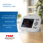 80510 Reer бебефон с камера XL Move