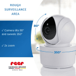 80510 Reer бебефон с камера XL Move