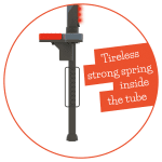 Chillafish Poogi Glow CPPG04PAP teen пого стик Papaya