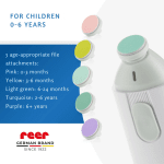 81100 Reer BabyCare електрическа пила за нокти