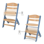 KinderKraft столче за хранене + възглавница ENOCK Nordic Breeze