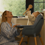 Kinderkraft FINI 2 столче за хранене NORDIC BREEZE