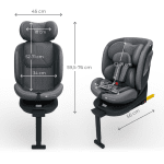 KinderKraft I-360 2 PLUS столче за кола 