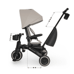 KinderKraft JAZZ 3 сгъваема триколка 