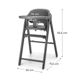Kinderkraft TINO столче за хранене 