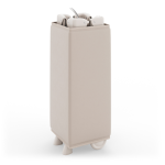 Kinderkraft LEODY UP сгъваема бебешка кошара с аксесоари 