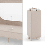 Kinderkraft LEODY UP сгъваема бебешка кошара 