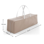 Kinderkraft LEODY UP сгъваема бебешка кошара 