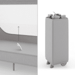 Kinderkraft LEODY UP сгъваема бебешка кошара 