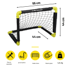 Dunlop 2 бр сгъваеми футболни врати 55x44x44 см