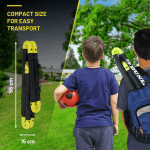 Dunlop 2 бр сгъваеми футболни врати 55x44x44 см