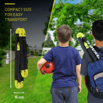 Dunlop сгъваема футболна врата 90x59x61 см