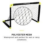 Dunlop сгъваема футболна врата 90x59x61 см