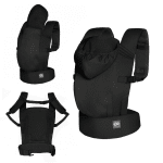Kinderkraft CARRYBEE ергономична раница BLACK