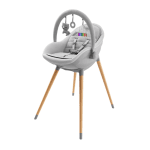 KinderKraft FINI UP столче за хранене
