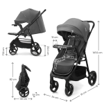 Kinderkraft TRIG 3 бебешка количка с табла 