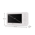 KinderKraft NITEEYE TRAVEL бебефон WHITE