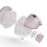 KinderKraft MAMAFLOW DOUBLE двойна помпа за кърма PINK