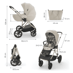 Kinderkraft Prime 3 бебешка количка 2в1 