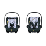 Cosatto WOW 3 бебешка количка  + CT6086 ACORN Recline столче за кола + CT6005 база