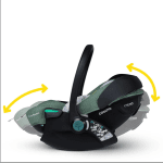 Cosatto WOW 3 бебешка количка  + CT6086 ACORN Recline столче за кола + CT6005 база