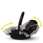 Cosatto  ACORN Recline столче за кола 0+ Isofix база CT6005