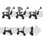 KinderKraft JAZZ 3 сгъваема триколка 