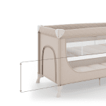 Kinderkraft LEODY UP сгъваема бебешка кошара с аксесоари 