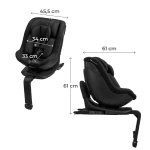 Kinderkraft I-Guard Airflow столче за кола 40-105 cm 