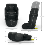 Kinderkraft XPAND 2 PRO столче за кола 100-150 cm 