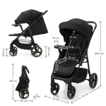 Kinderkraft TRIG 3 бебешка количка с табла 