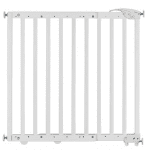 Универсална преграда за врата/стълби с натиск Reer 46130, Бяла