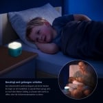 Детска нощна лампа 2в1 Reer синя