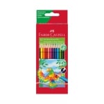 Faber-Castell Цветни моливи Triangular, 12 цвята