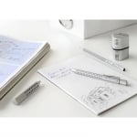 Faber-Castell Химикалка Grip 2011, цвят сребро