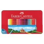 Faber-Castell Моливи, 60 цвята, в метална кутия