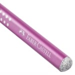 Faber-Castell Молив Jumbo Sparkle, розов