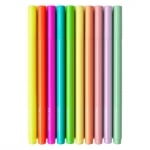 Faber-Castell Флумастери Grip, 5 цвята неон и 5 цвята пастел