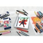 Faber-Castell Маркер Pitt Artist Pen, 8 цвята, Manga Set