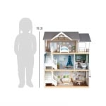 Small Foot Къща за кукли, на три етажа, 63 x 32 x 76 cm
