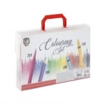 Grafix Комплект за оцветяване, в куфарче, 90 части