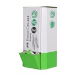 Faber-Castell Гума за молив Dust Free, зелена, 85 броя в дисплей