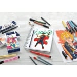 Faber-Castell Маркер Pitt Manga Shonen, 6 броя