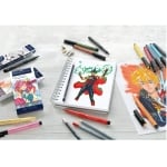 Faber-Castell Маркер Pitt Artist Pen, 8 цвята, Manga Set